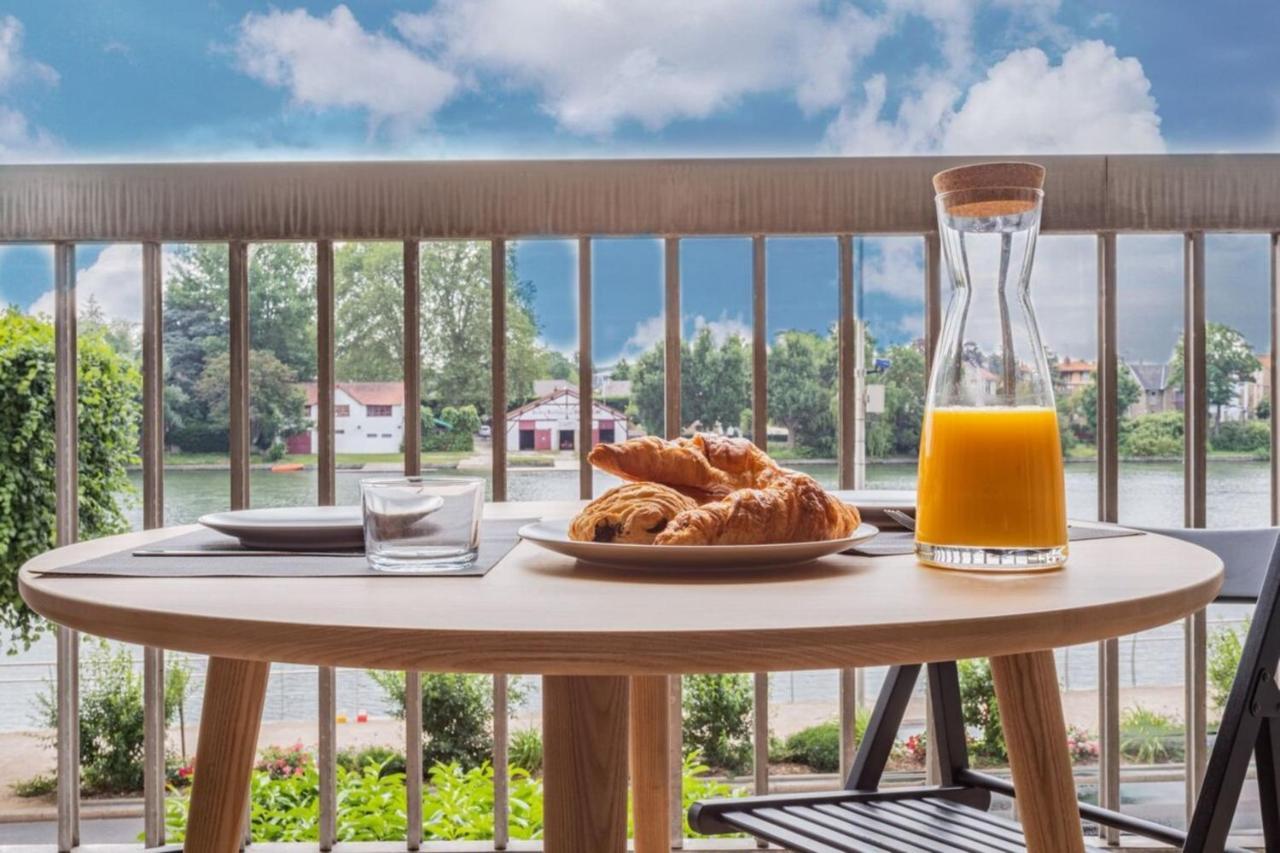 Appart'Hotel Luminous Vue Seine- Paris 15Min Juvisy-sur-Orge Kültér fotó