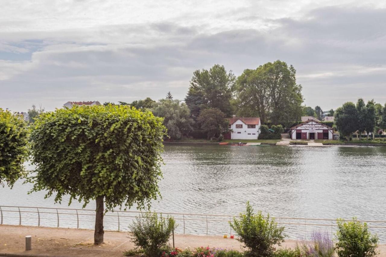Appart'Hotel Luminous Vue Seine- Paris 15Min Juvisy-sur-Orge Kültér fotó