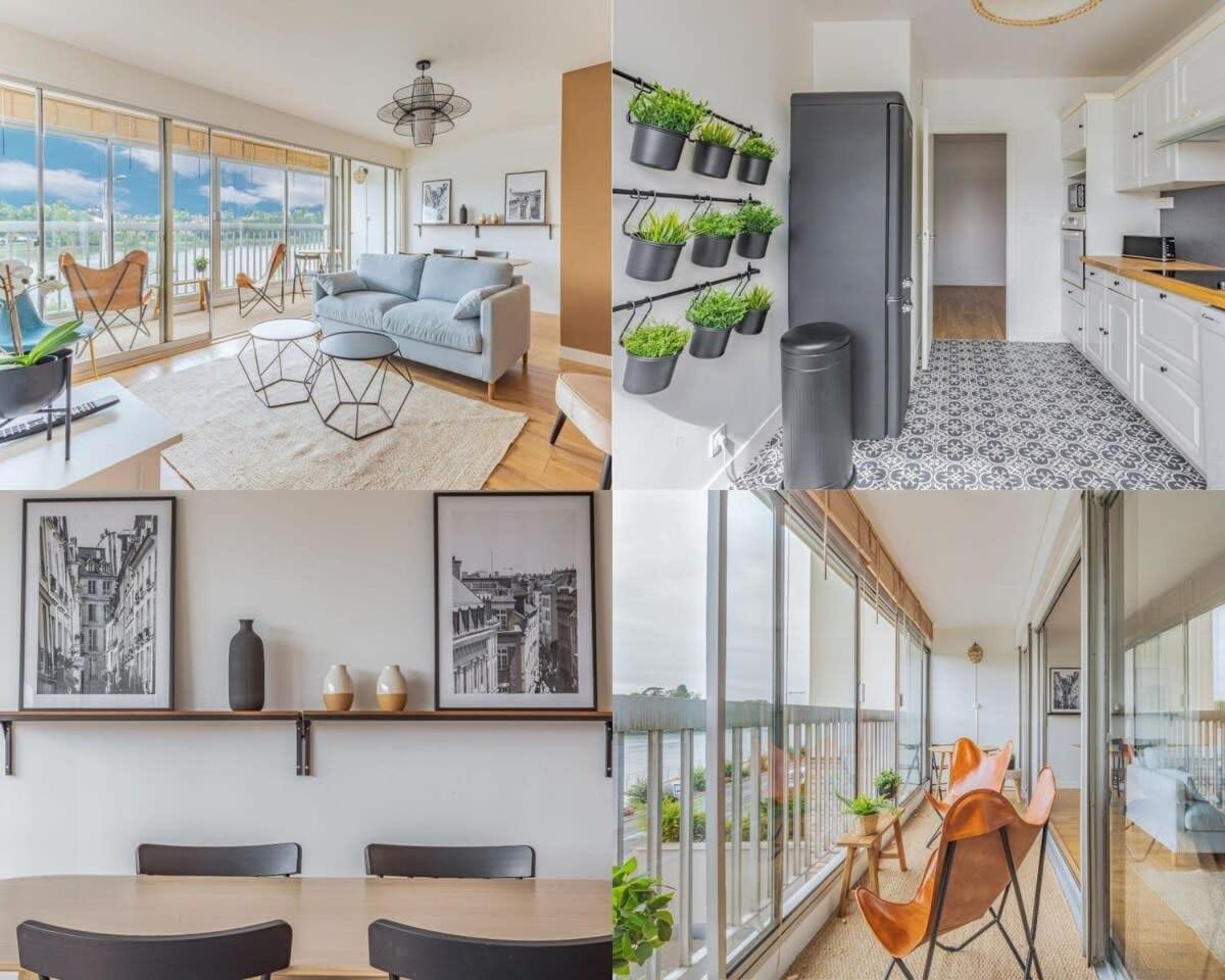 Appart'Hotel Luminous Vue Seine- Paris 15Min Juvisy-sur-Orge Kültér fotó