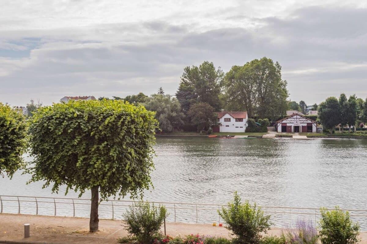 Appart'Hotel Luminous Vue Seine- Paris 15Min Juvisy-sur-Orge Kültér fotó